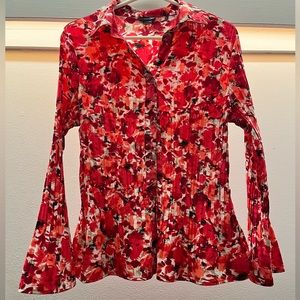 East 5th floral blouse